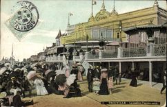 CPA Trouville Le casino l'apres midi