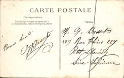 CPA Trouville Le nouveau casino vu des quais Bateaux 