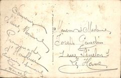 CPA Trouville Reine des plages un coin du casino