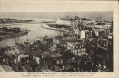 CPA Trouville La reine des plages le casino l'embouchure de la Touques