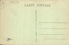 POSTAL Trouville de la VENDIMIA la reina de las playas el casino la boca de los tambores