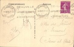 CPA Trouville La reine des plages le casino et le port Bateaux