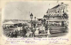 CPA Trouville Sur mer la terrasse du casino