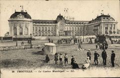 CPA Trouville Le casino municipal
