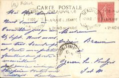 CPA Trouville la reine des plages Topsy Bar