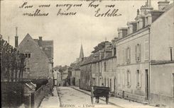 VINTAGE POSTCARD Mezidon the Entry