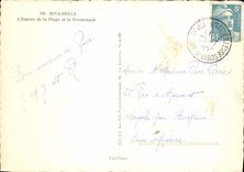 CPM Riva Bella L'Entree de la plage et la promenade