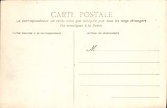 CPA Ouistreham L'Eglise le portail