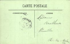 CPA Ouistreham Le canal vu du phare