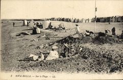 CPA Riva bella sur la plage Enfants