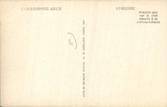 VINTAGE POSTCARD Riva bleated Muguette Etoile of sea Maison Thierry