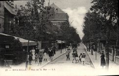 CPA Riva Bella rue de la mer