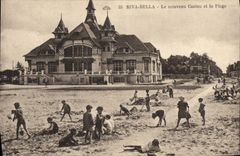 CPA Riva Bella Le nouveau casino et la plage Enfants