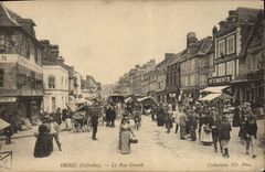 CPA Orbec La rue grande