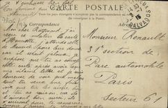 VINTAGE POSTCARD Orbec the large street