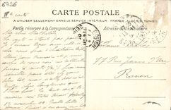 VINTAGE POSTCARD Normandy Lisieux and its surroundings castle of Ouilly the Viscount