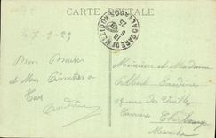 CPA Morteaux Couliboeuf Le chateau blanc