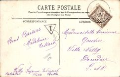 VINTAGE POSTCARD picturesque Orne the moutiers Shingled the mill of Brie Boat of it