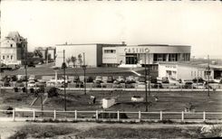 VINTAGE POSTCARD Riva Bleated the casino and the miniature golf