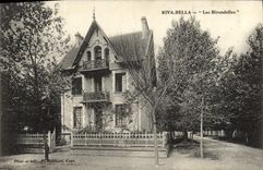 VINTAGE POSTCARD Riva Bleated the swallows