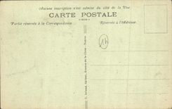 VINTAGE POSTCARD Oustreham the headlight and the factory