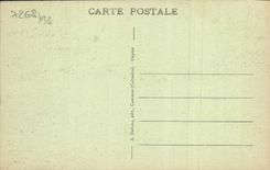 Puerto de la POSTAL de la VENDIMIA en Bessin la ciudad y antes de los barcos portuarios