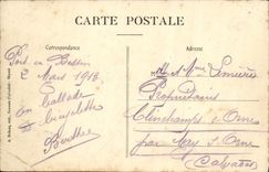 Puerto de la POSTAL de la VENDIMIA en Bessin la entrada de los lavabos y del barco de Letourneur del muelle