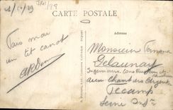 Puerto de la POSTAL de la VENDIMIA en los barcos de Bessin en los barcos de los lavabos