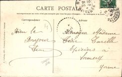 CPA Port En Bessin Pendant la tempete Bateau