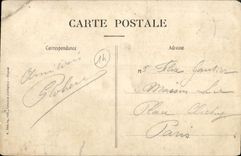 CPA Port En Bessin La tempete du 21 fevrier