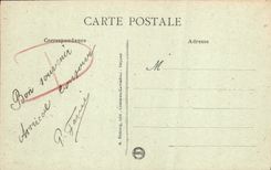 CPA Port En Bessin La tempete du 21 fevrier