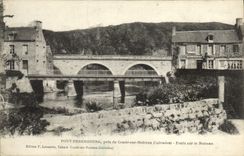 CPA Pont Errembourg pres de conde sur noireau ponts sur le noireau
