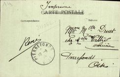 VINTAGE POSTCARD Bridge D' Ouilly Seen of Orne Lavender field