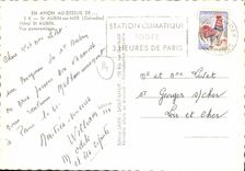 MODERN CARD St Aubin on Sea Hotel St Aubin Panoramic View