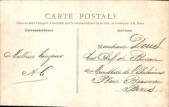 VINTAGE POSTCARD St Aubin on Sea the Dam Walk Seen from of the Casino