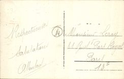 VINTAGE POSTCARD St Aubin Cliffs