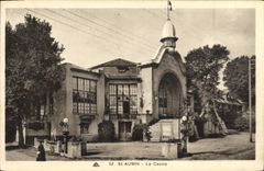 VINTAGE POSTCARD St Aubin the Casino
