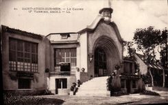 VINTAGE POSTCARD St Aubin On Sea the Casino