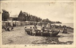 CPA St Aubin La Plage