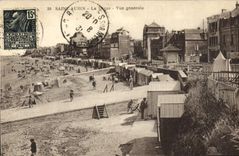 VINTAGE POSTCARD Holy Aubin the League View