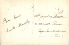 VINTAGE POSTCARD Holy Aubin the League View