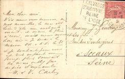 CPA Saint Aubin La Ligue Vue Generale