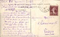 VINTAGE POSTCARD Holy Aubin View of the Dam