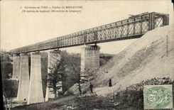 CPA Environs de Vire Viaduc de Souleuvre