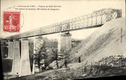 CPA Environs de Vire Viaduc de Souleuvre