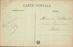 VINTAGE POSTCARD Holy Andre close Caen the outfall