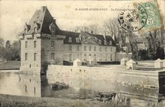 VINTAGE POSTCARD Holy Andre d' Hebertot the castle
