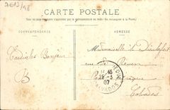 VINTAGE POSTCARD Holy Andre d' Hebertot the castle