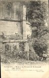 VINTAGE POSTCARD Drums ruins of the Prioress of St Arnoult