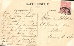 VINTAGE POSTCARD Drums ruins of the Prioress of St Arnoult